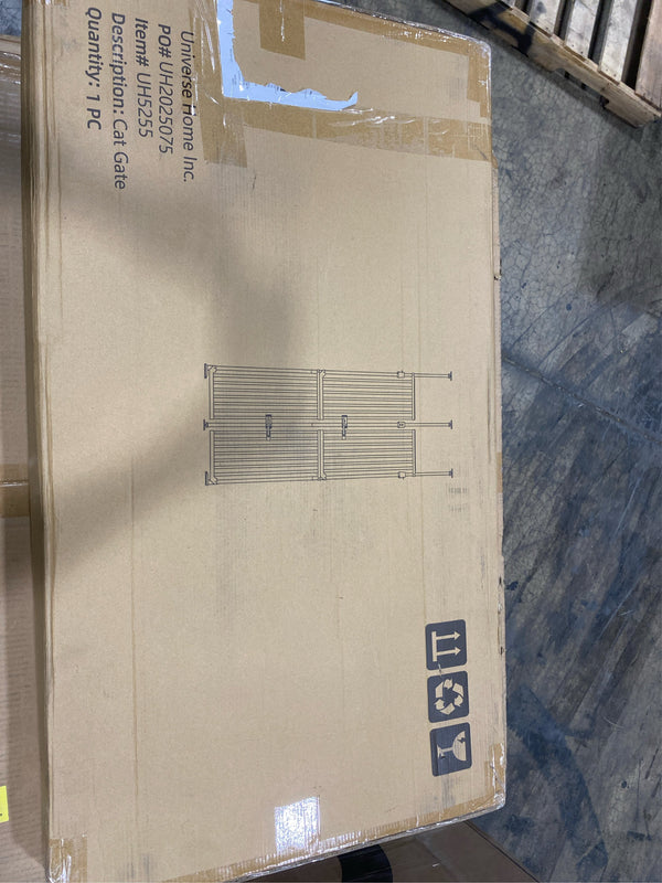 unipaws Upgraded Extra Tall Cat Gate, 35"-38"W, 75"H - H6 - 868