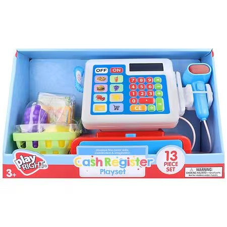 Playright Cash Register Playset - 1.0 set -E8-0061