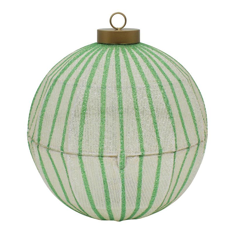 St. Nicholas Square  Medium LED Ornament Porch D c