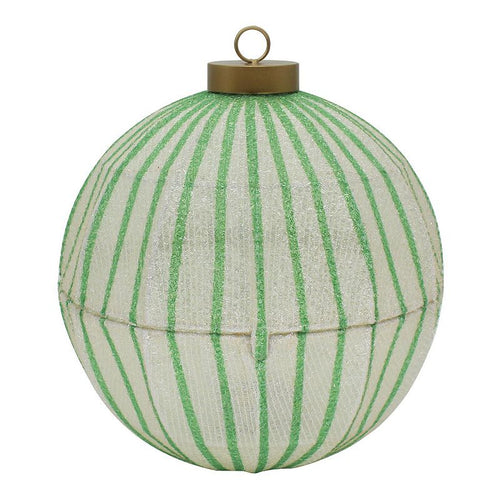 St. Nicholas Square  Medium LED Ornament Porch D c