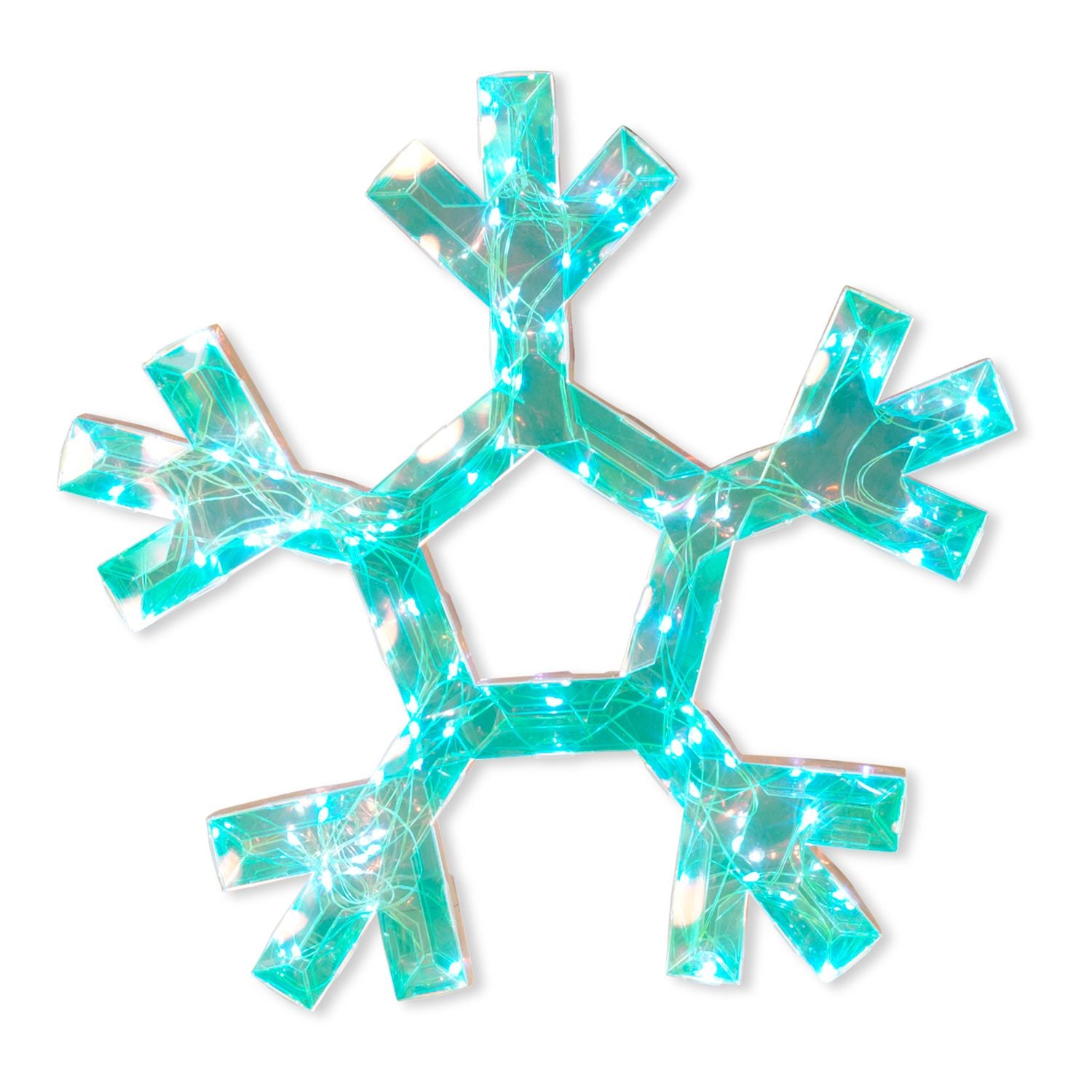 Holographic Snowflake Light