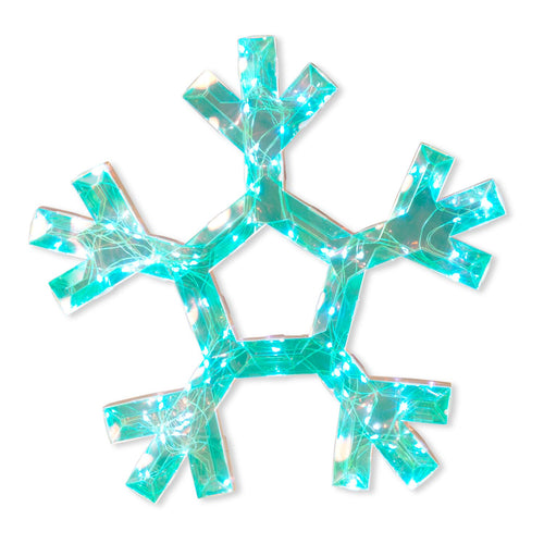 Holographic Snowflake Light
