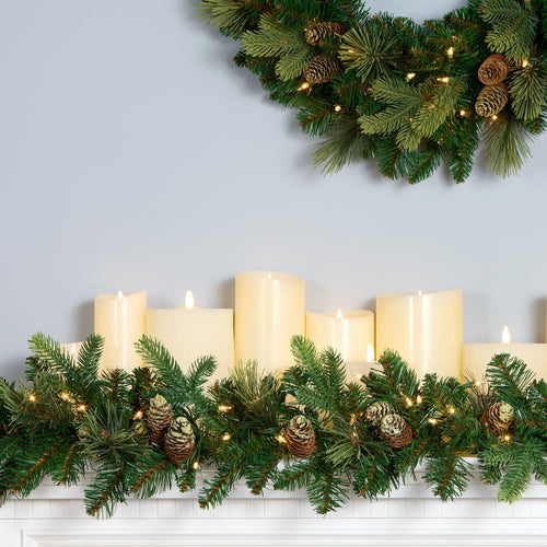 National Tree Company Artificial Carolina Pine Wre