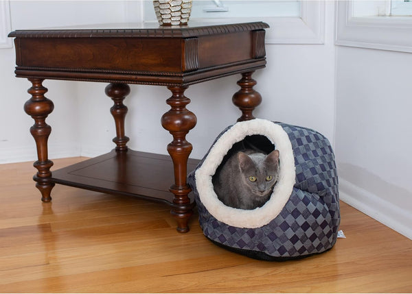 Armarkat C44 Cat Bed, One Size,Blue - L10 - 1664