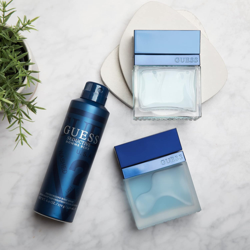Guess Seductive Blue Men/Homme Eau de Toilette Cologne Spray For Men, 1.7 Fl. Oz. - K3 - 1451