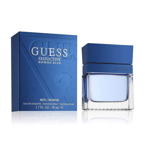 Guess Seductive Blue Men/Homme Eau de Toilette Cologne Spray For Men, 1.7 Fl. Oz. - K3 - 1451