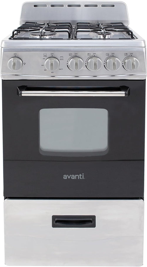 Avanti GR2013CSS Gas Range Oven Compact Frees