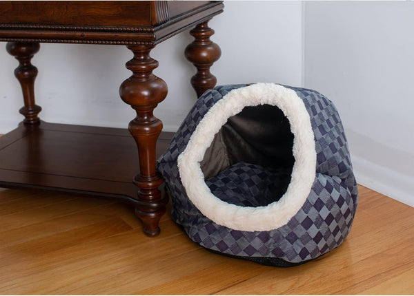 Armarkat C44 Cat Bed, One Size,Blue - L10 - 1664