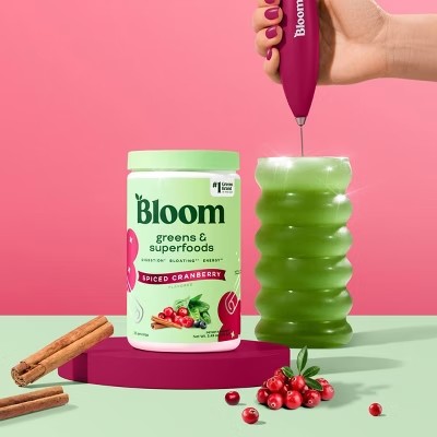 BLOOM NUTRITION Greens and Superfoods Powder - Spiced Cranberry - F11 - 1104