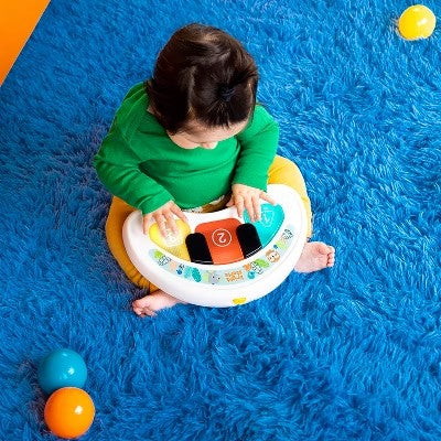 Bright Starts Tiny Trek 2-in-1 Baby Activity Walker - Jungle Vines 1751