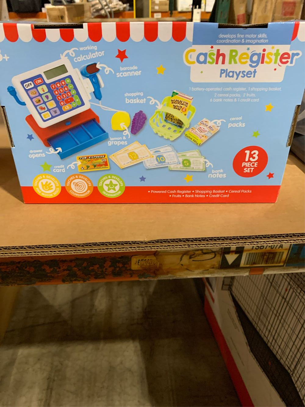 Playright Cash Register Playset - 1.0 set -E8-0061