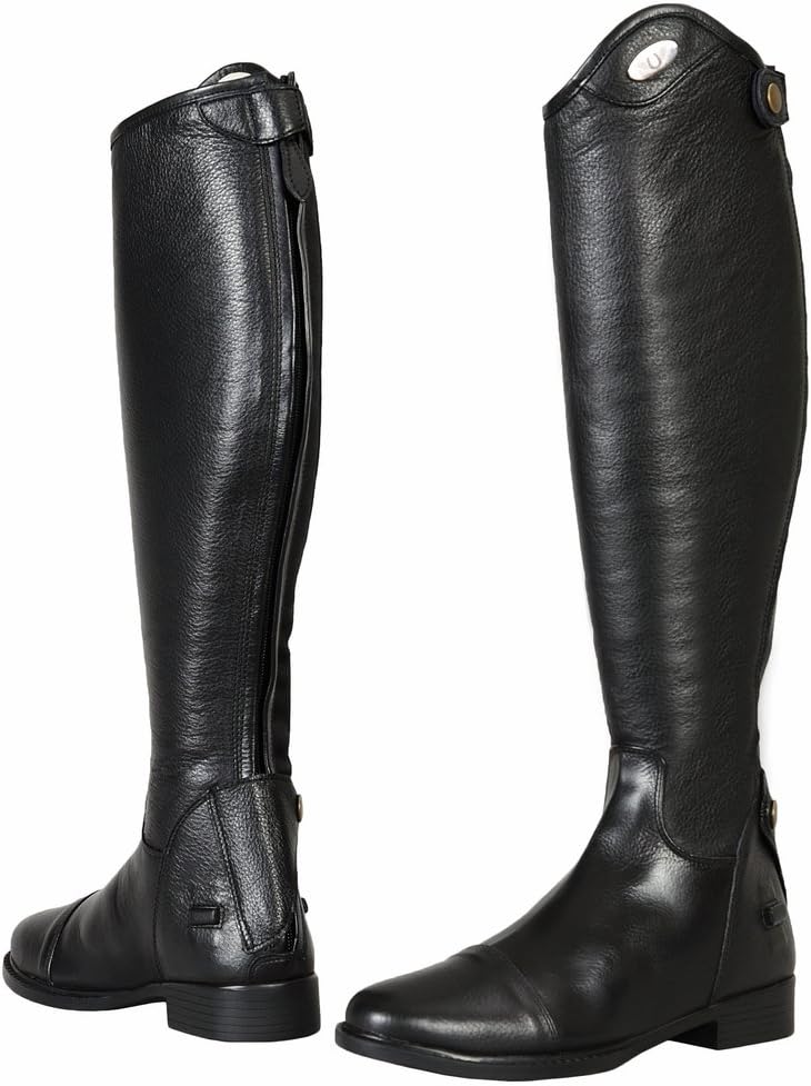 TUFFRIDER Ladies Belmont Dress Boots, 8.5, Regular - C11 - 1261