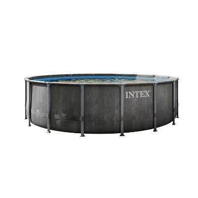 Intex 16' x 48" Ultra XTR Frame Above Ground Pool - Graywood Print - H14 - 38