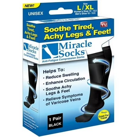 OnTel Miracle Socks Socks, 1 ea -G6-0077