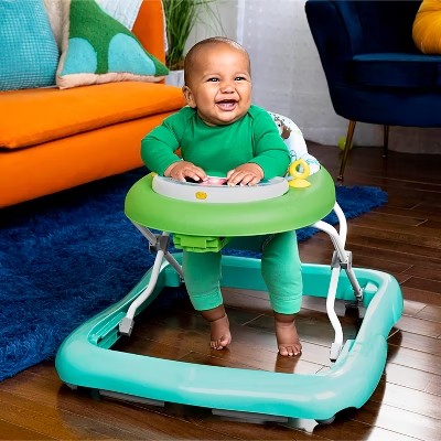 Bright Starts Tiny Trek 2-in-1 Baby Activity Walker - Jungle Vines 1751