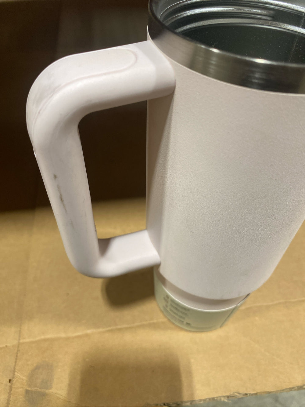 Stanley | Quencher H2.O FlowState Tumbler 30 oz - Rose Quartz 2.0, Light Pink - NO LID NO STRAW - C8 - 1222