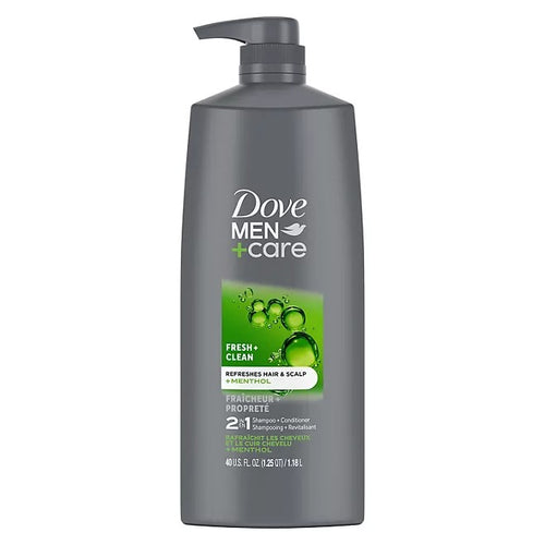 Dove Men+Care 2-in-1 Shampoo + Conditioner, Fresh