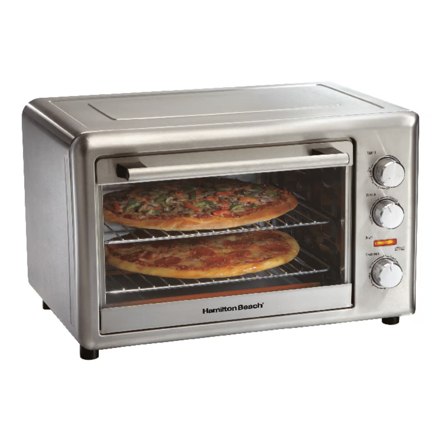 Hamilton Beach Stainless Steel Silver Convection O