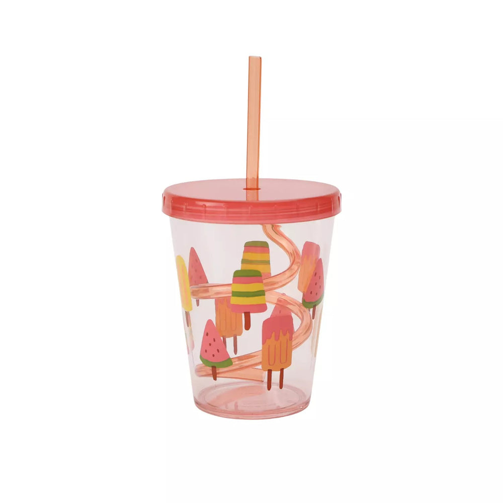 Celebrate Together  Summer Popsicle Straw Cup -B10-1241