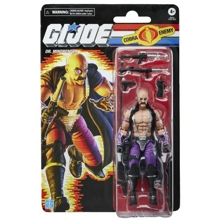 G.I. Joe Classified Series Retro Cardback, Dr. Mindbender, 6  Action Figure 1312