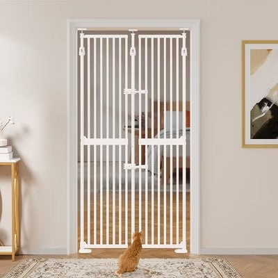 unipaws Upgraded Extra Tall Cat Gate, 35"-38"W, 75"H - H6 - 868
