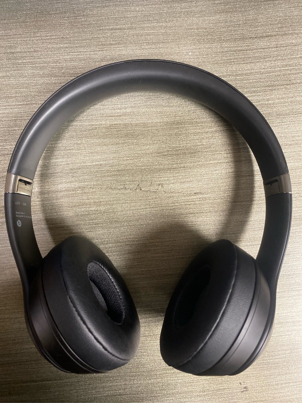 Tested Working - Beats Solo 4 - Wireless On-Ear Bluetooth Headphones, Up to 50-Hour Battery Life, Ultra-Lightweight Comfort, Powerful and Balanced Sound, Apple & Android Compatible - Matte Black - K5 - 1526