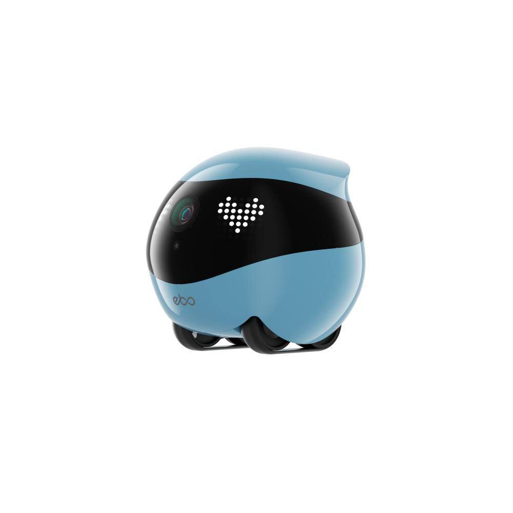 EBO Air 2 2K HD Camera, Intelligent Home Companion Robot, Whole Home Mobility, Family Interaction, Jay Blue -E8-0188