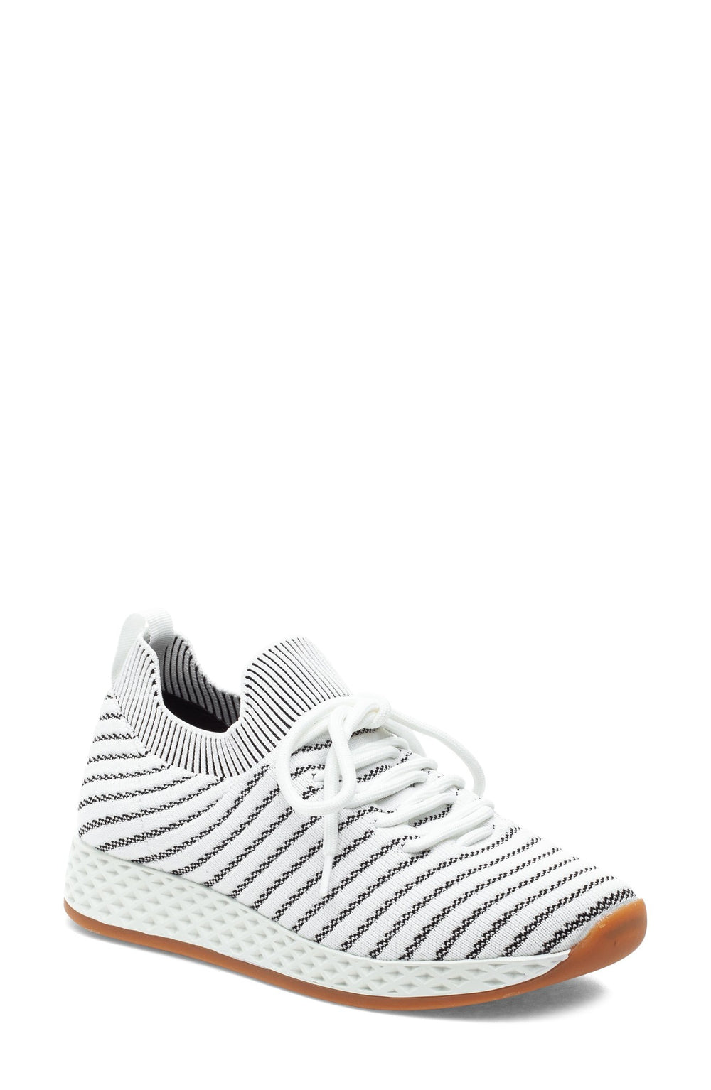 Black & White Opy Knit Sneaker - Women Size 10M - C4 - 1379