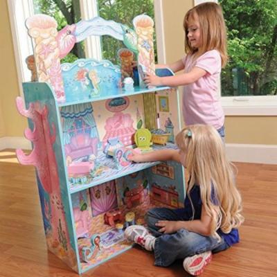 Constructive Playthings Toys Majestic Mermaid Mansion Dollhouse - G8 - 855