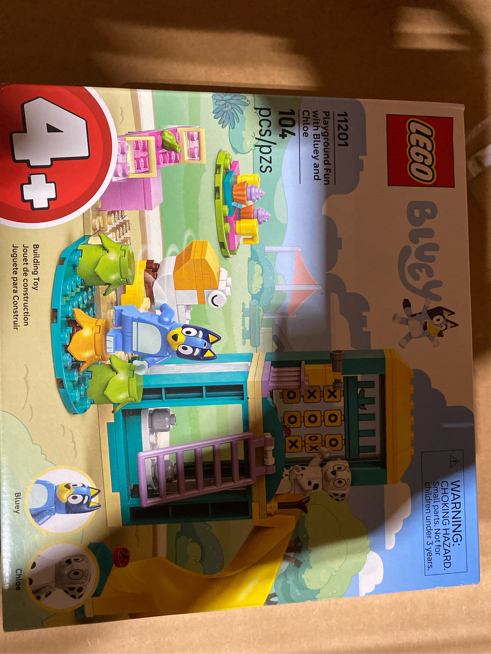 LEGO  Bluey's Playground Fun With Chloe 11201 Building Set (104 Pieces) - F5 - 1730
