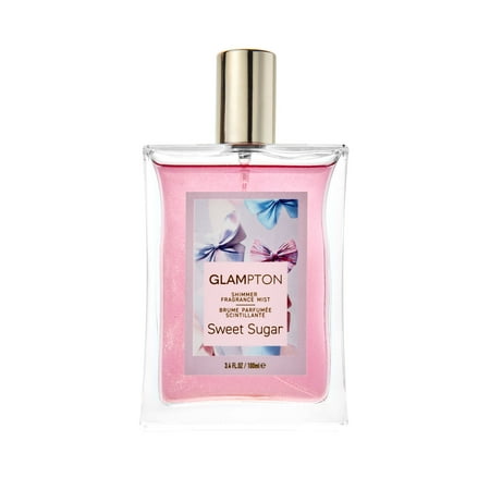 Glampton Sweet Sugar Shimmering Fragrance Mist Body Spray for Women, 3.4 fl oz - K3 - 1428