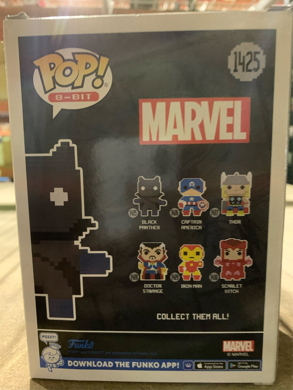 Funko POP! Marvel: 8-Bit Black Panther Figure - F14 - 1792 -K6-0059