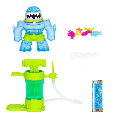Heroes of Goo Jit Zu Hero Creator Thrash, Mix, Fill & Create Your Own Stretchy Action Figure Ages 4+ - F12 - 1128