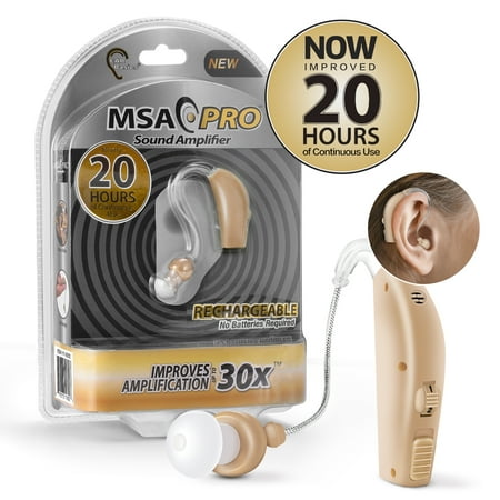 MSA Pro Personal Behind-the-Ear Sound Amplifier, Beige - K1 - 1407