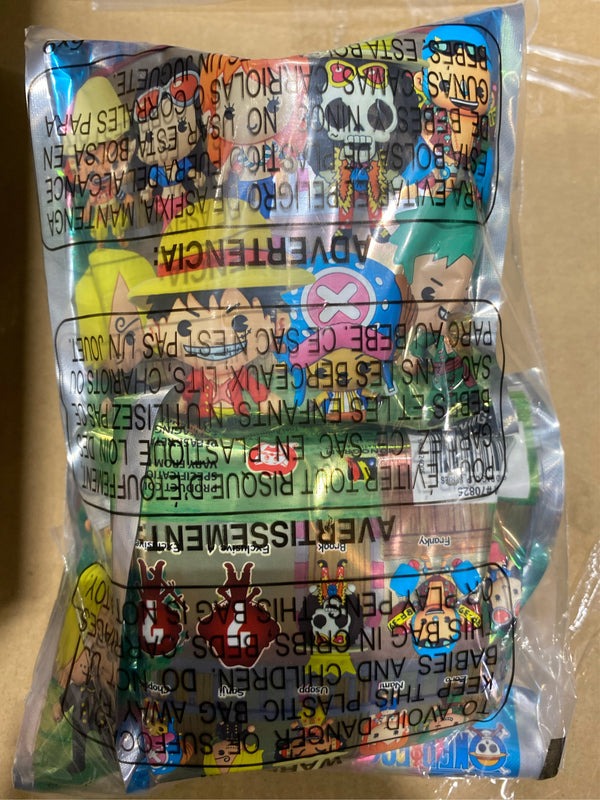 (Lot of 4) Sanji One Piece Monogram 3D Figural Foam Bag Clip in Blind Bag Series 1 - B9 - 567