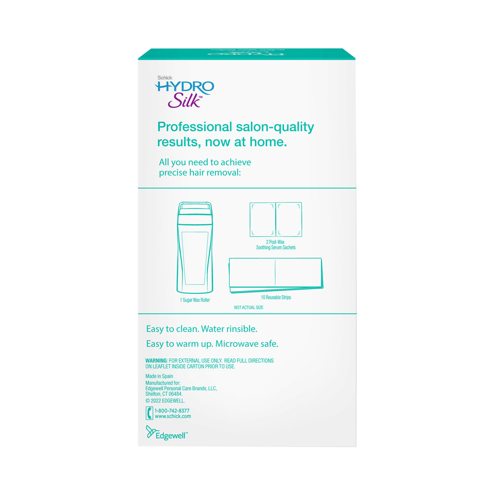 Schick Hydro Silk Easy Control Sugar Wax Roller for Body & Pubic, 5.1 OZ - F3 - 815