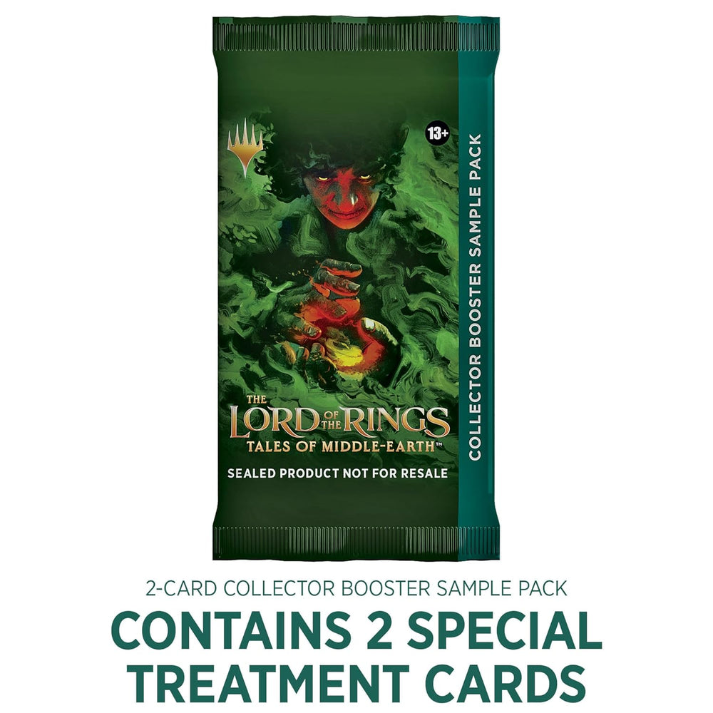 Magic The Gathering The Lord of The Rings: Tales of Middle-Earth Commander Deck 2 + Collector Booster Sample Pack 1350
