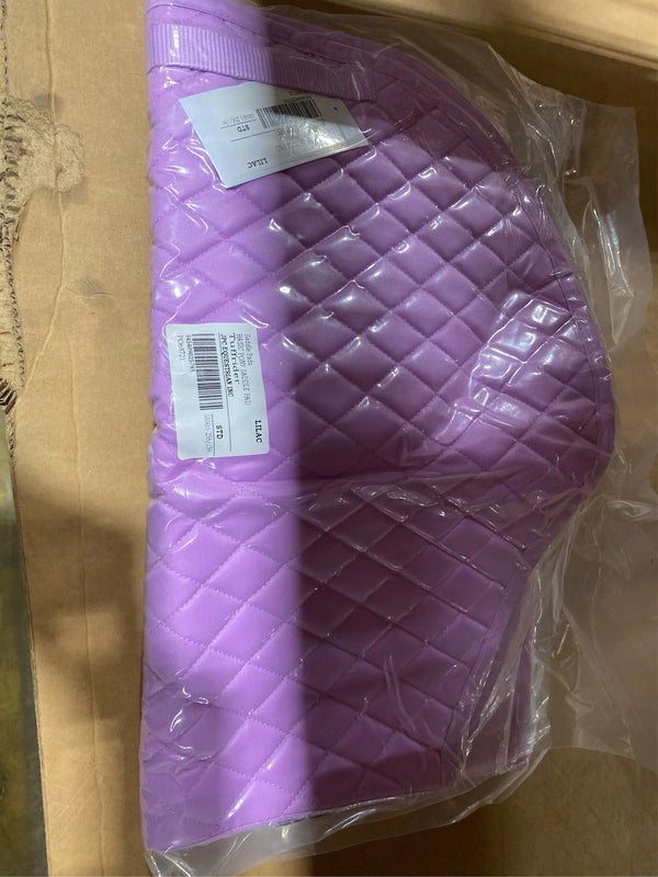TuffRider Basic Pony Saddle Pad   Diamond Quilted, Flannel Lined, Breathable Schooling Pad for Horses - C11 - 1259