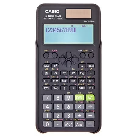 Casio FX-300ESPLUS2 Scientific Calculator for High School and College, Black 1481