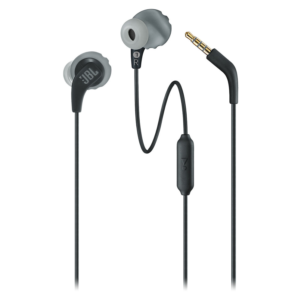 Jbl Endurance Sweatproof Wired Sports in-Ear Headphones Black -B7-1187