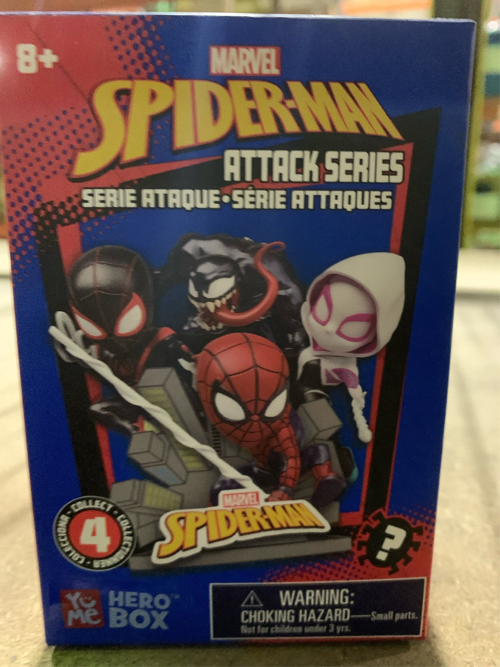 YuMe Marvel Comics Spider-Man Hero Box Attack Series - F12 - 1131 -E9-1857 -K6-0058