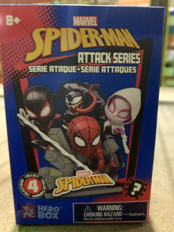 YuMe Marvel Comics Spider-Man Hero Box Attack Series - F12 - 1131 -E9-1857 -K6-0058