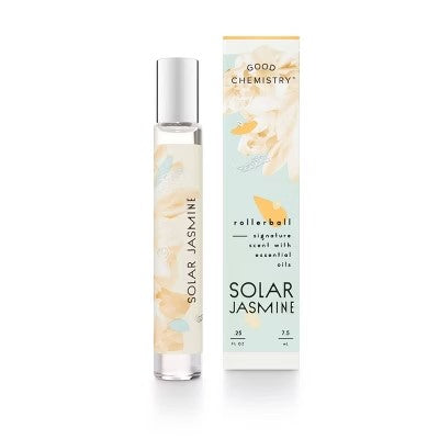 Solar Jasmine by Good Chemistry  Women's Rollerball Perfume - 0.25 fl oz. - F7 - 1838
