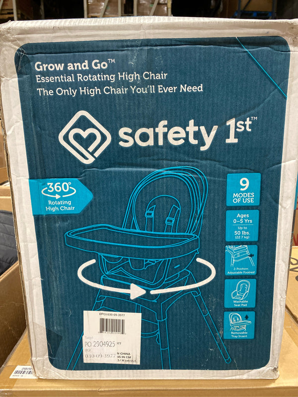 Safety 1st Grow and Go Rotating High Chair - French Gray - D9 - 1300