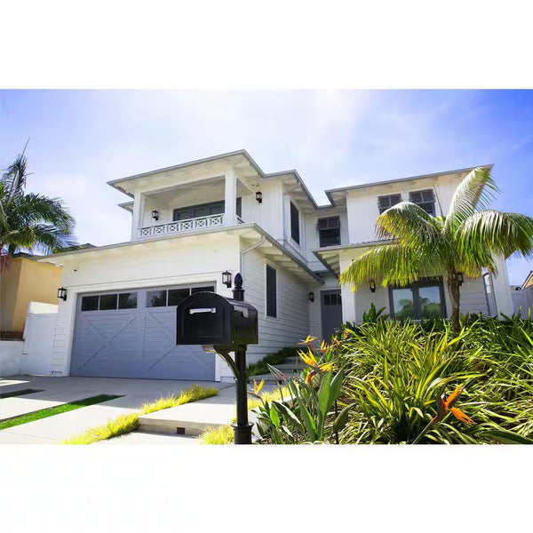 Centennial Black, Extra Large, Steel, Post Mount Mailbox with Premium Silver Handle and Flag 1888