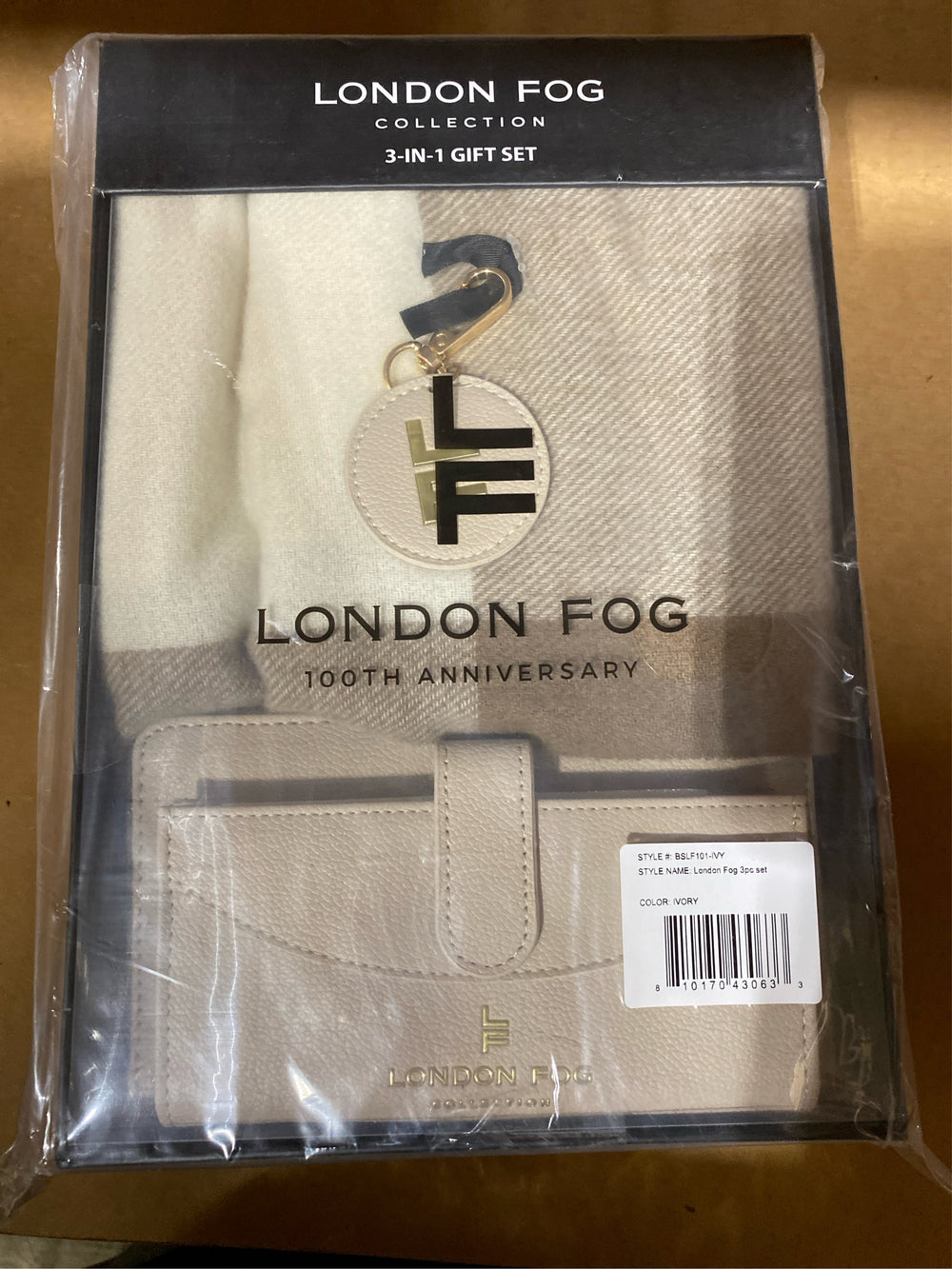London Fog 100 year anniversary 3 Piece Gift Set - G6 - 1784