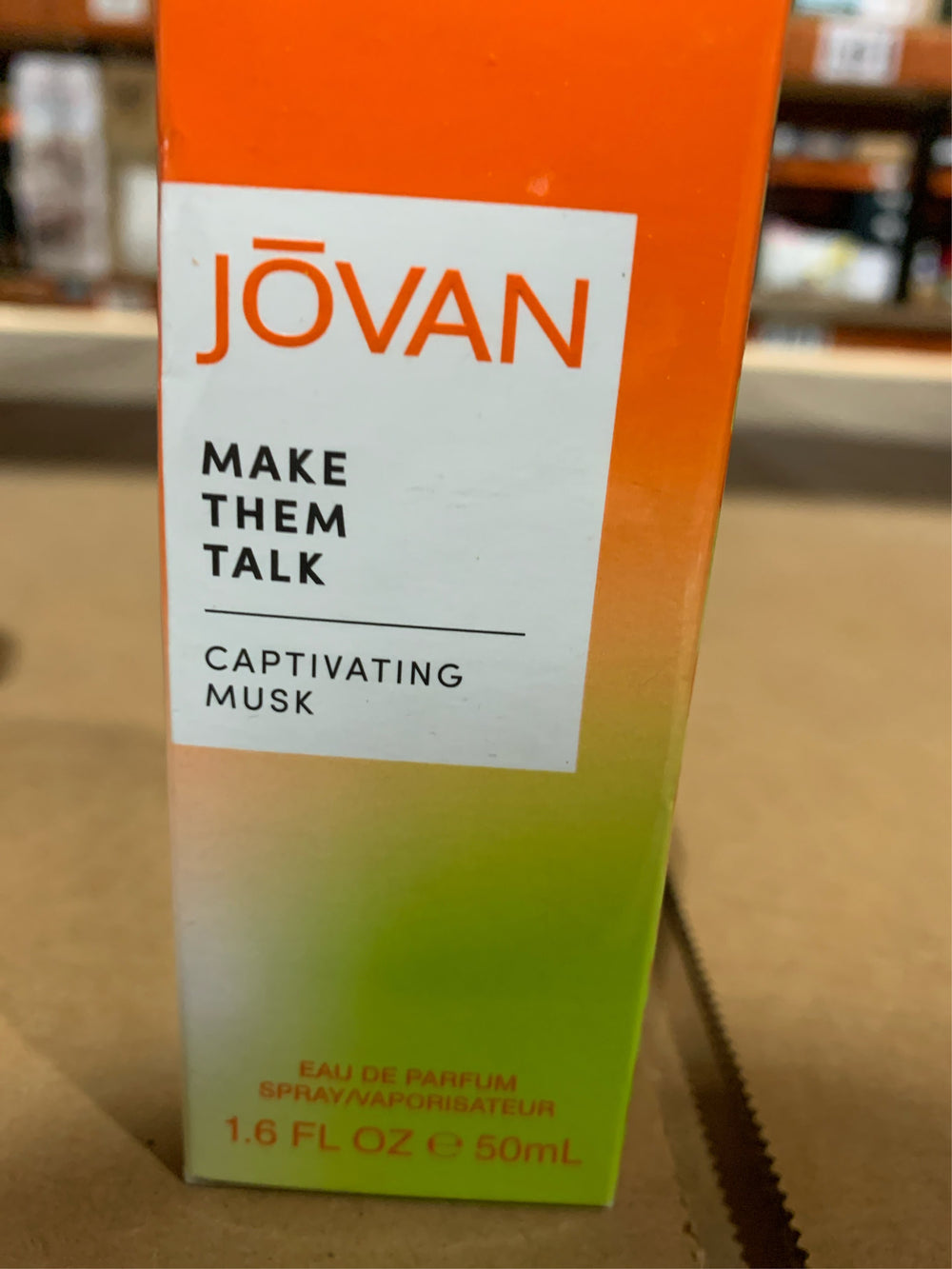 Jovan Make Them Talk Unisex Eau de Parfum Spray Modern Musk 3.4 oz -F5-0021