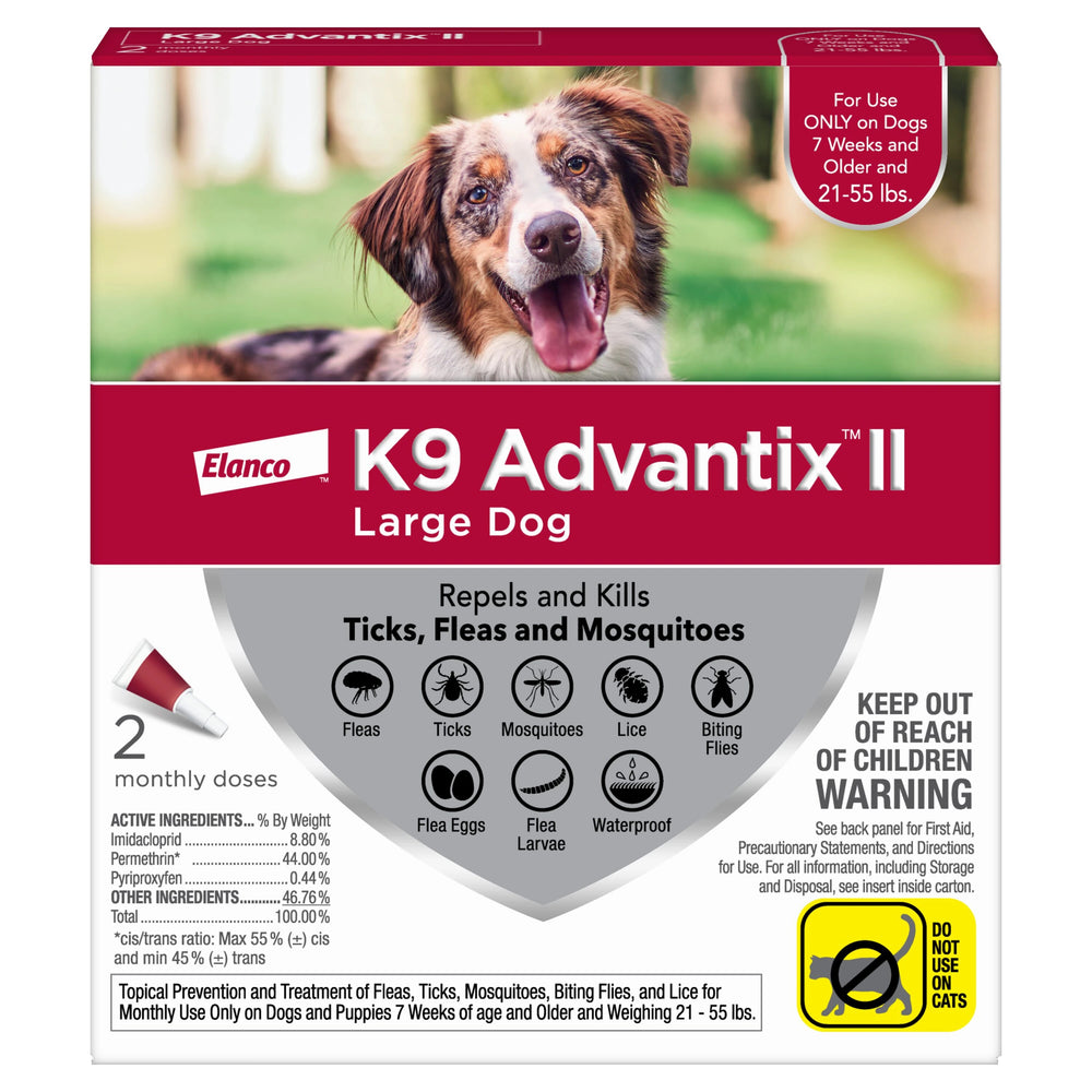 Elanco K9 Advantix II Liquid Flea and Tick Treatment (Pet Size: Large) - B13 - 1310