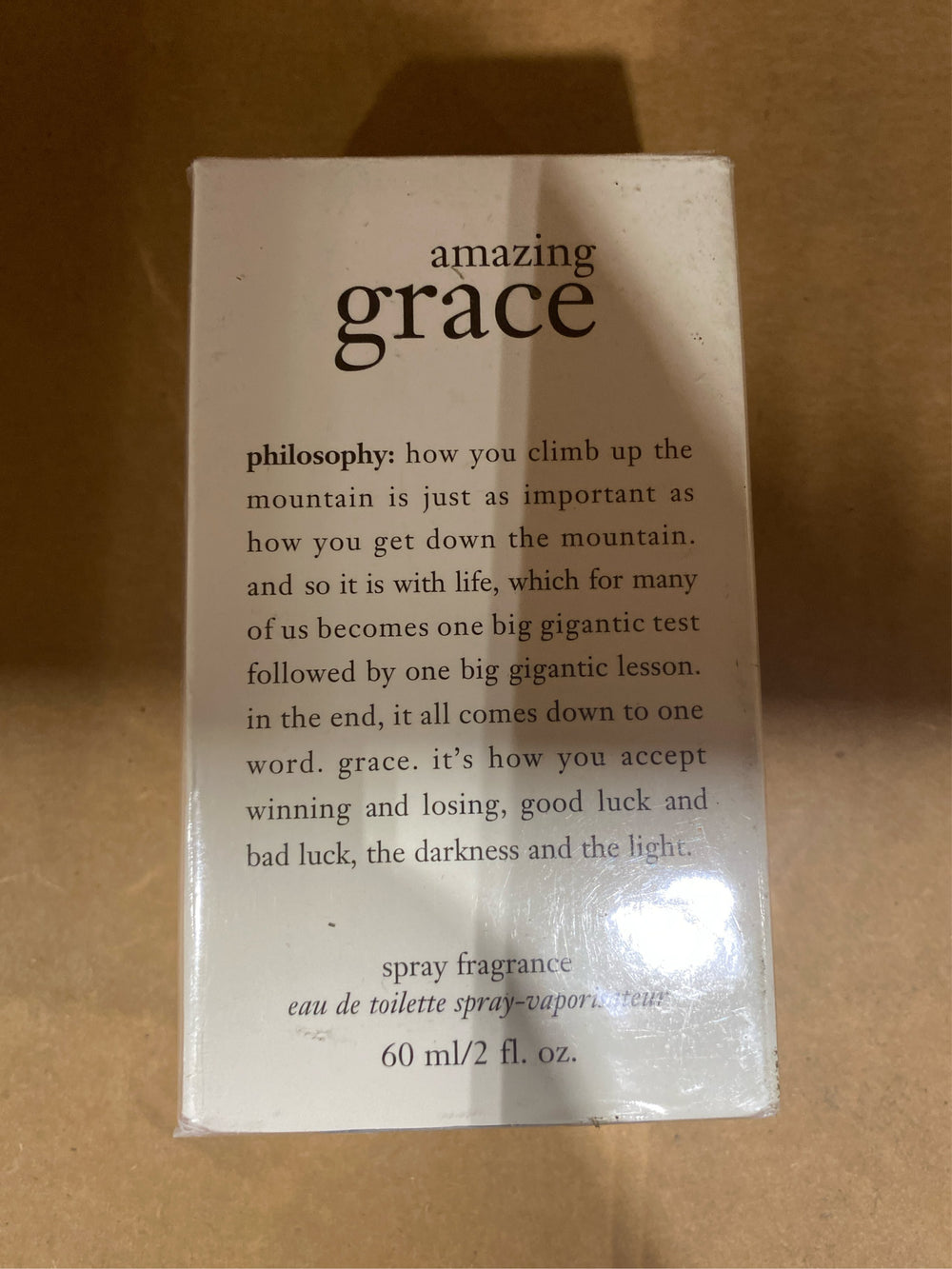 Philosophy Amazing Grace Eau De Toilette Spray - 2 Oz - K5 - 1511