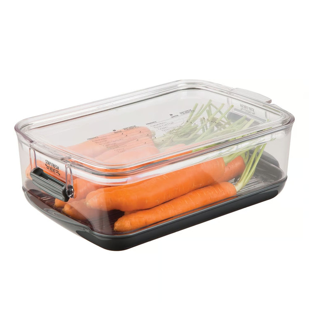 Progressive Prepworks 3 qt Clear/Gray Produce Keeper 1 pk - E12 - 291